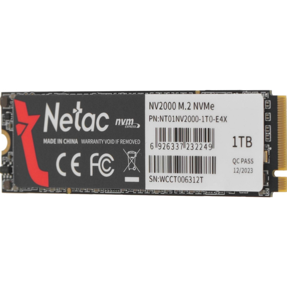 Накопитель SSD Netac NT01NV2000-1T0-E4X