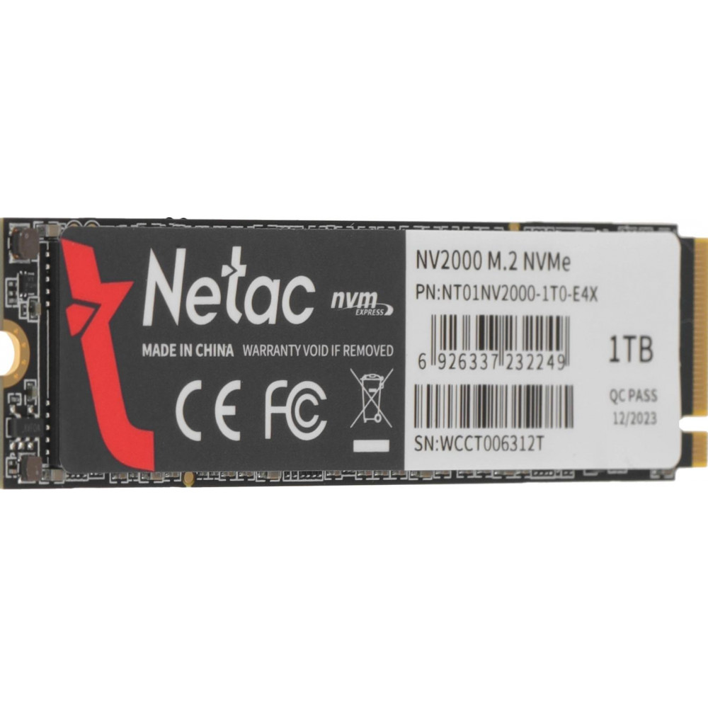 Накопитель SSD Netac NT01NV2000-1T0-E4X