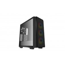 Компьютерный корпус Deepcool CG540 R-CG540-BKAGE4-G-1, Midi-Tower, ATX, mATX, Mini-ITX, black, Dual Tempered Glass Panels