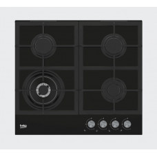 Встраиваемая газовая варочная поверхность Beko HILW 64225 S, черный