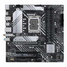 Материнская плата ASUS PRIME B660M-A WIFI D4, Socket LGA 1700, Intel B660, 4xDDR4, 4xSATA, 2xM.2, 1xPCIe 4.0 x16, 1xPCIe 3.0 x16, 1xDP, 2xHDMI, 1x 1Gb LAN, 2xUSB-A 3.2 Gen 2, 4xUSB-A 2.0, 3x3.5 мм, 7.1, mATX