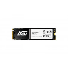 Накопитель SSD AGI AI198, 256Gb, PCIe 3.0 x4, M.2 2280, NVMe, R/W 1936/1217