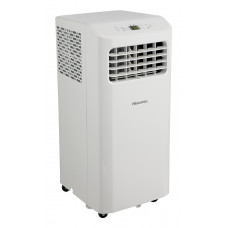 Кондиционер мобильный Hisense AP-07CR4GKVS00 7000 BTU, 14 м², 51 дБ, охлаждение, осушение, белый