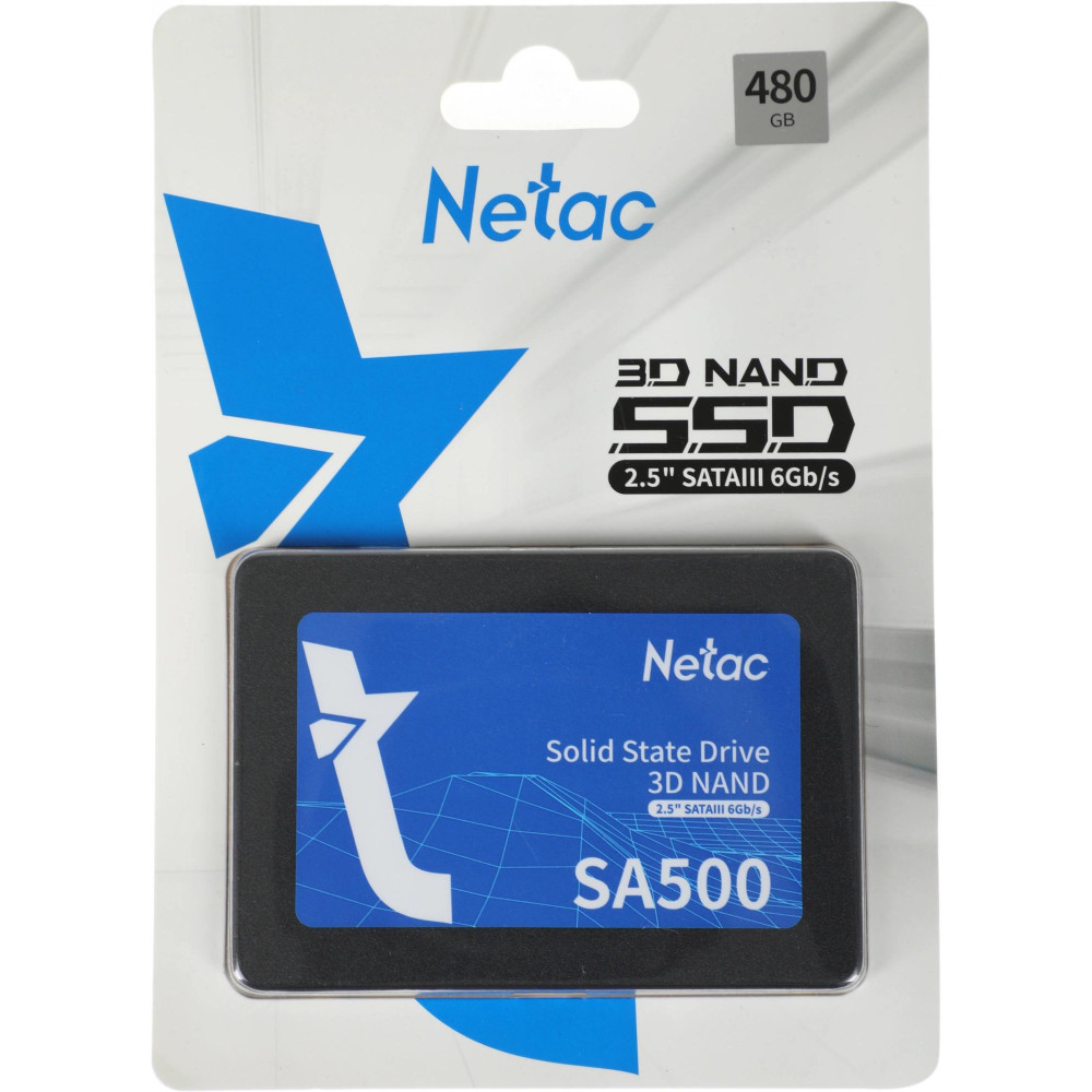 Накопитель SSD Netac NT01SA500-480-S3X