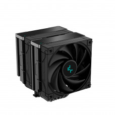 Кулер для процессора DEEPCOOL AK620 ZERO DARK черный, 120 мм, алюминий/медь, 1850 об/мин, 28 дБ, 4 pin, 260 Вт, 160 мм
