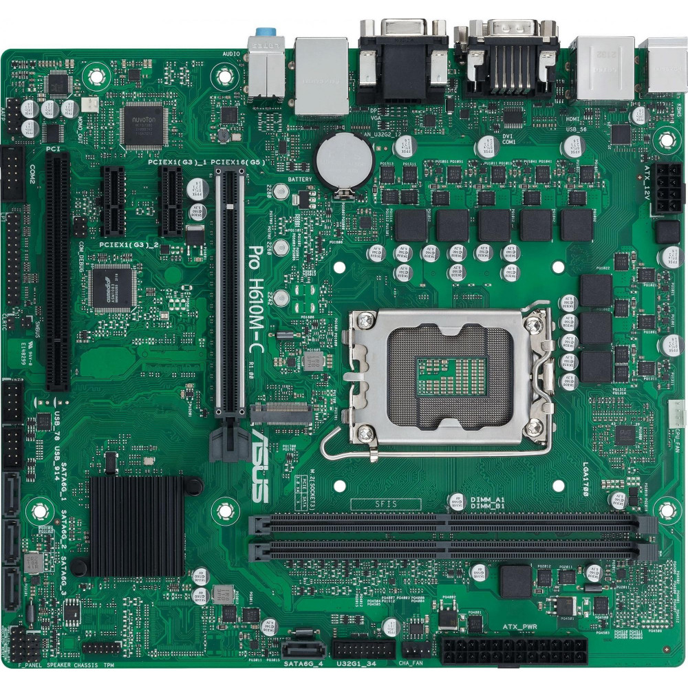 Материнская плата ASUS PRO H610M-C-CSM