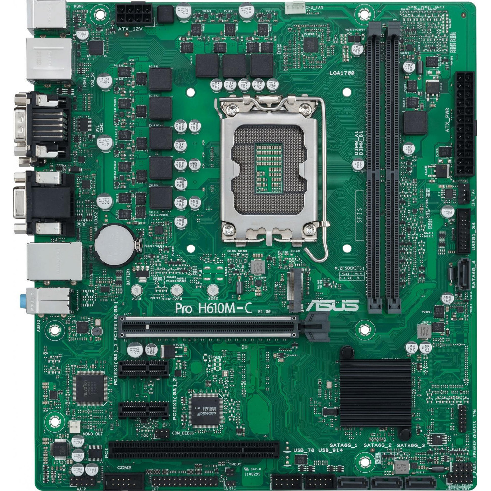 Материнская плата ASUS PRO H610M-C-CSM