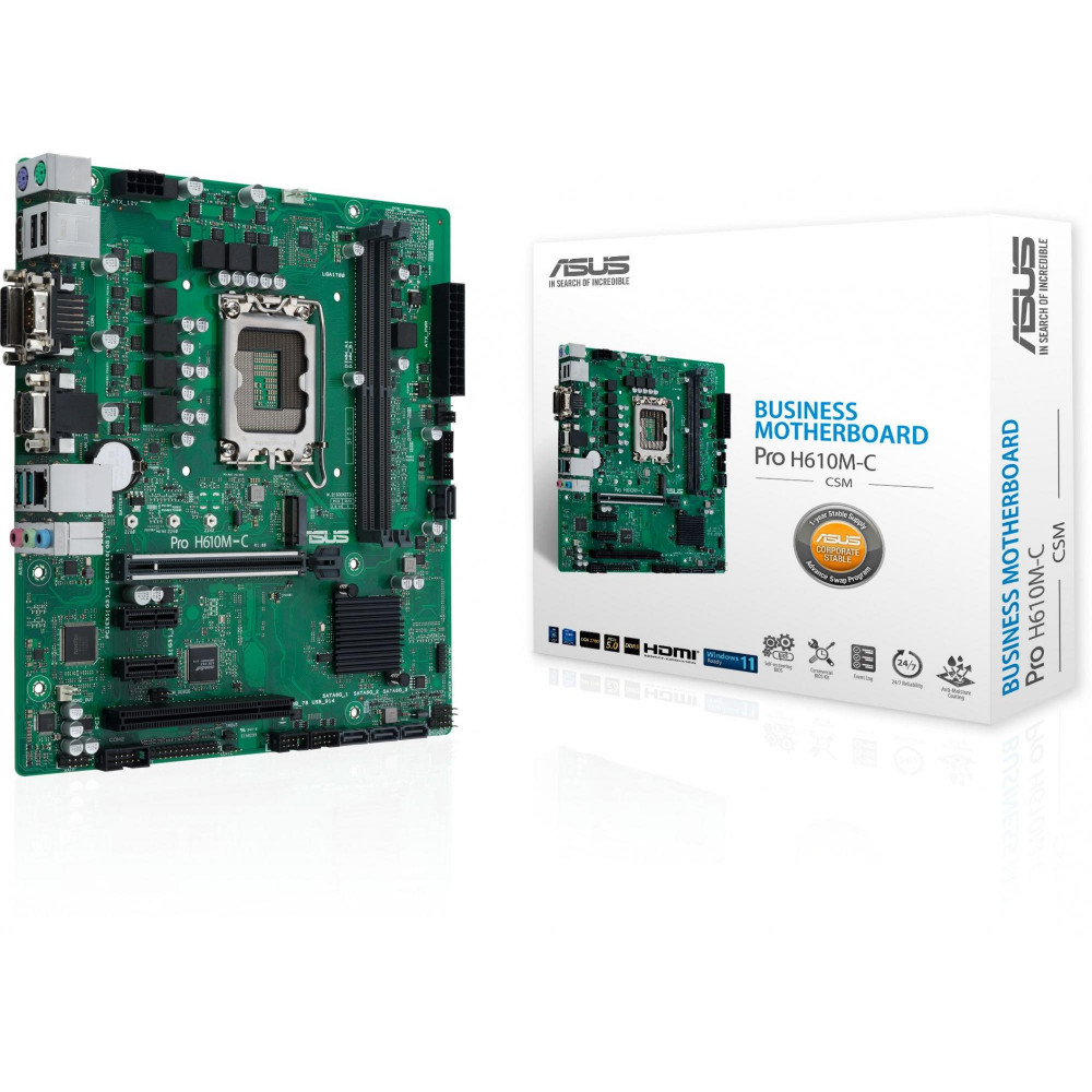 Материнская плата ASUS PRO H610M-C-CSM