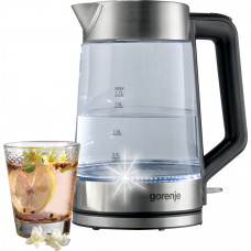 Чайник электрический Gorenje K17GED 1.7л. 2200Вт нержавеющая сталь (корпус: стекло)
