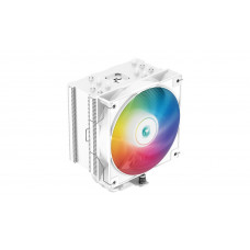 Кулер для процессора DEEPCOOL AG500 WH ARGB белый, 120 мм, алюминий/медь, 1850 об/мин, 29.4 дБ, 4 pin, 240 Вт, 155 мм