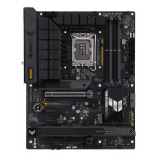 Материнская плата ASUS TUF GAMING H770-PRO WIFI, LGA 1700, Intel H770, 4xDDR5, 4xSATA, 4xM.2, 1xPCIe 5.0 x16, 1xPCIe 4.0 x4, 2xUSB-A 3.2 Gen 2, 4xUSB-A 3.2 Gen 1, 1xUSB-C 3.2 Gen 2x2, 1x2.5Gb LAN, 5x3.5 мм, 7.1, Standard-ATX