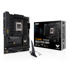 Материнская плата ASUS TUF GAMING B650-PLUS WIFI, AM5, AMD B650, 4xDDR5, 4xSATA, 3xM.2, 1xPCI-E 4.0 x16, 1xPCI-E 4.0 x4, 2xPCI-E x1, 1xHDMI, 1xDP, 1x 2.5Gb LAN, 2xUSB-A 3.2 Gen 2, 4xUSB-A 2.0, 1xUSB-C 3.2 Gen 2, 5x3.5 мм, 7.1, ATX
