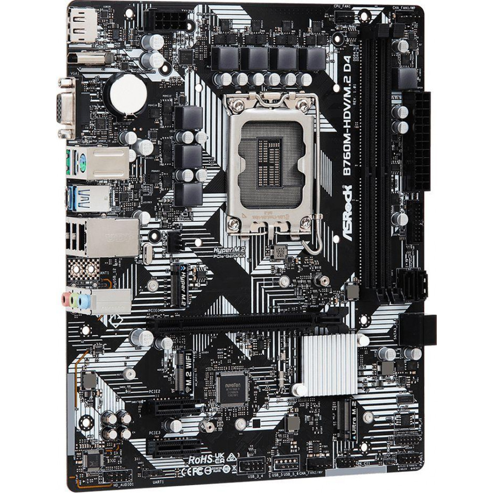 Материнская плата ASRock B760M-HDVM.2 D4