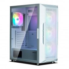 Компьютерный корпус MidiTower Zalman I3 NEO белый (ATX, front mesh, USB2.0 x1, USB3.0x2, 4x120mm RGb fan, без БП) (I3 NEO White)