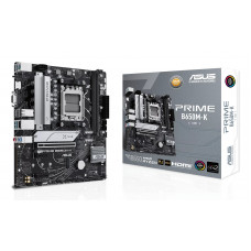 Материнская плата ASUS PRIME B650M-K, Socket AM5, AMD B650, 2xDDR5, 4xSATA, 2xM.2, 1xPCIe 4.0 x16, 2xPCIe 4.0 x1, 1xHDMI, 1xVGA, 1x 2.5Gb LAN, 4xUSB-A 2.0, 2xUSB-A 3.2 Gen 1, 2xUSB-A 3.2 Gen 2, 3x3.5 мм, 7.1, mATX
