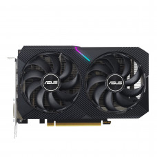 Видеокарта Asus NVIDIA GeForce RTX 3050 8192Mb DUAL-RTX3050-O8G-V2 PCI-E 4.0 128 GDDR6 1822/14000 HDMIx1 DPx3 HDCP Ret