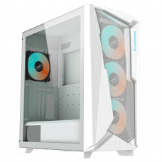 Компьютерный корпус Gigabyte C301 Glass White MidTower, ATX, USB-C x1, USB3.0 x2, Audio I/O, GPU:400mm, Black, TG
