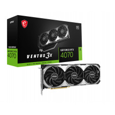 Видеокарта MSI RTX4070 VENTUS 3X E 12GB OC GDDR6X 192-bit HDMI DPx3 3FAN RTL