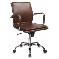 Кресло руководителя Бюрократ CH-993-LOW Brown
