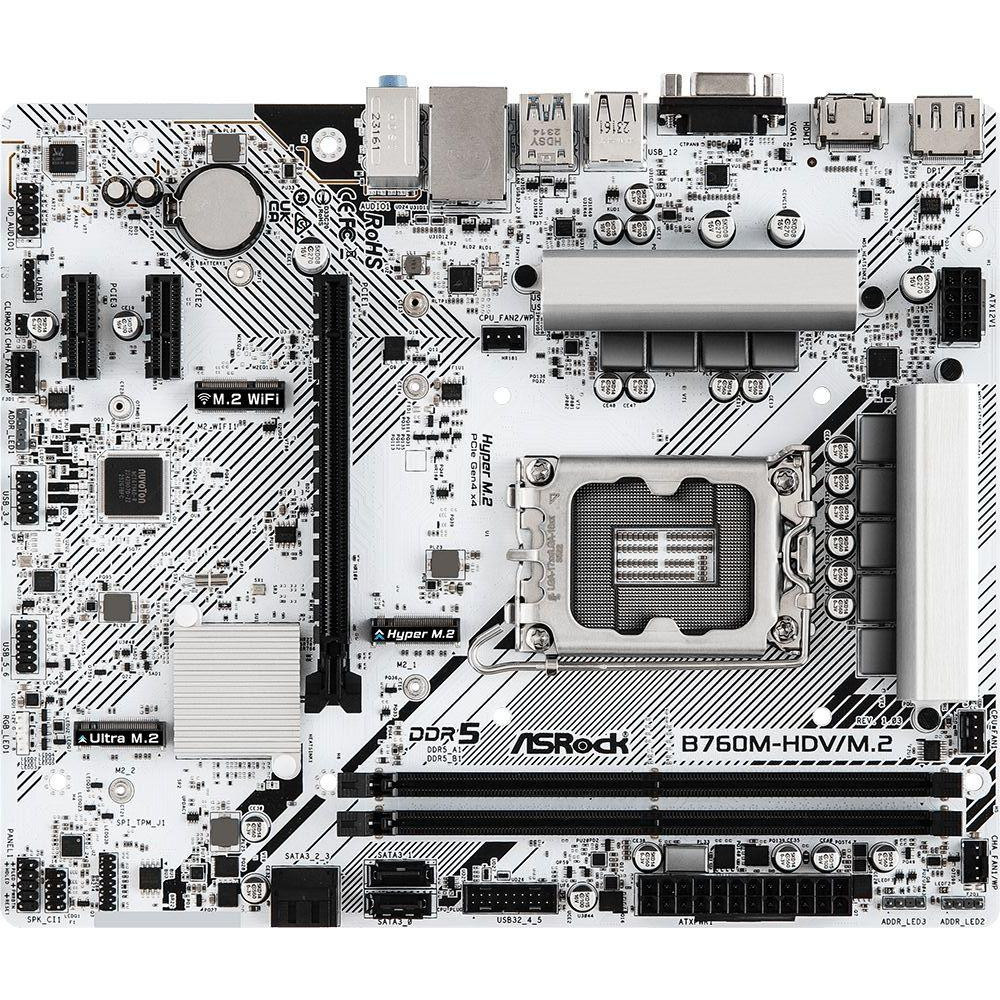 Материнская плата ASRock B760M-HDVM.2