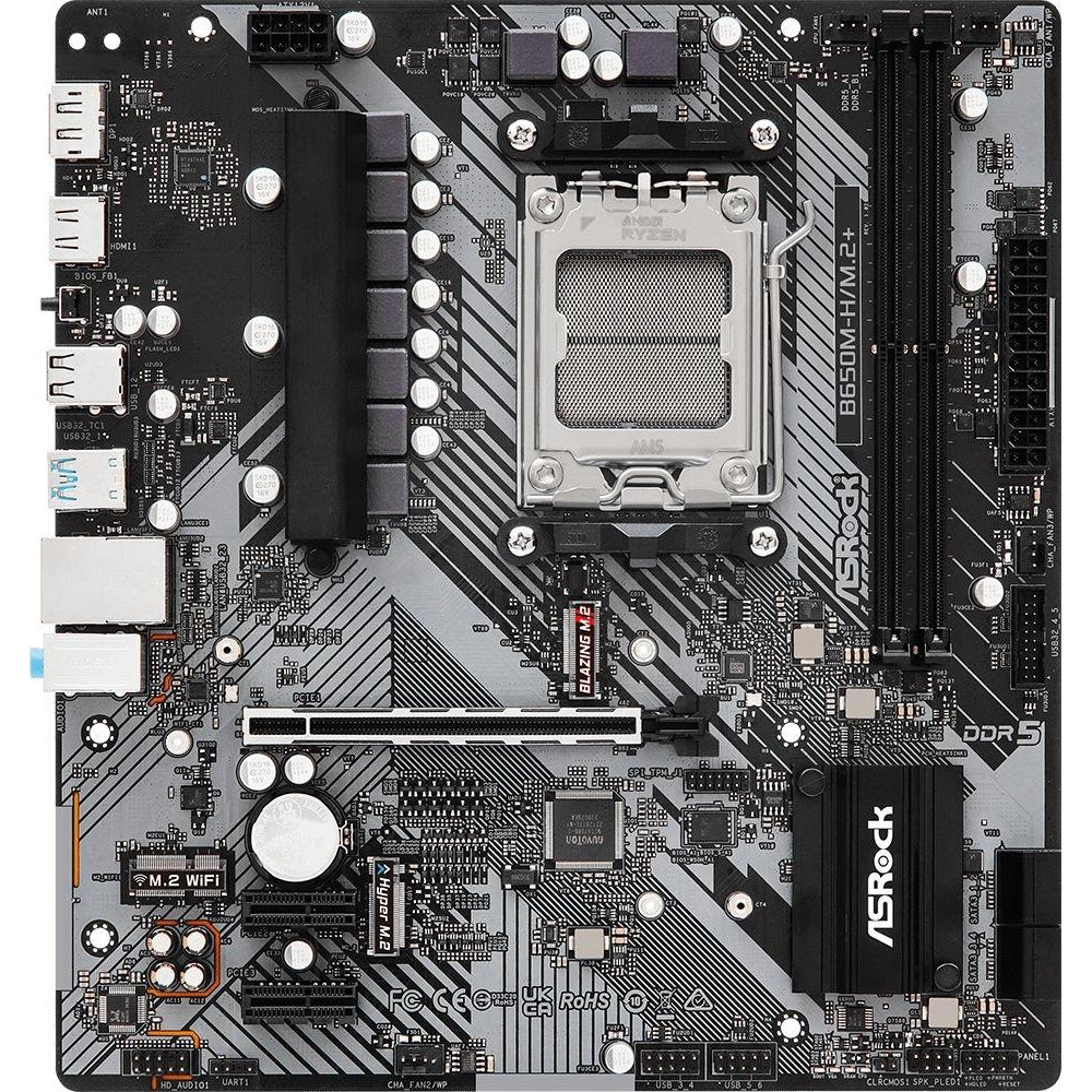 Материнская плата ASRock B650M-HM.2+
