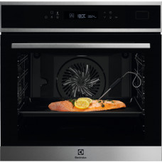 Духовой шкаф электрический Electrolux EOB7S31X серебристый/черный