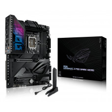 Материнская плата ASUS ROG MAXIMUS Z790 DARK HERO, LGA 1700, Intel Z790, 4xDDR5, 4xSATA, 5xM.2, 1xPCIe 5.0 x8, 1xPCIe 5.0 x16, 1xHDMI, 2xUSB-C 3.2 Gen 2, 1x 2.5Gb LAN, 4xUSB-A 3.2 Gen 1, 5xUSB-A 3.2 Gen 2, 5x3.5 мм, 7.1, Standard-ATX