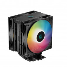 Кулер для процессора DEEPCOOL AG400 DIGITAL PLUS черный, 120 мм, алюминий/медь, 2100 об/мин, 31.6 дБ, 4 pin, 220 Вт, 152.7 мм