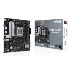 Материнская плата ASUS PRIME B650M-R, Socket AM5, AMD B650, 2xDDR5, 4xSATA, 2xM.2, 1xPCIe 4.0 x16, 1xPCIe x1, 1xHDMI, 1x 2.5Gb LAN, 2xUSB-A 3.2 Gen 1, 4xUSB-A 2.0, 3x3.5 мм, 7.1, mATX