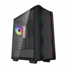 Компьютерный корпус MidiTower Deepcool CC560 A-RGB черный (ATX, без БП, ARGB, USB3.2 Type-A+USB2.0 Type-A) (R-CC560-BKTAA4-G-2)