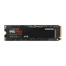 Накопитель SSD Samsung 990 PRO, 4TB, PCIe 4.0 x4, M.2 2280, NVMe, R/W 7450/6900