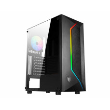 Компьютерный корпус MidiTower MSI MAG VAMPIRIC 100R (ATX, без БП, ARGb, 2xUSB2.0 Type-A + USB3.2 Type-A) (306-7G07R25-809)