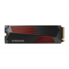 Накопитель SSD Samsung 990 Pro MZ-V9P4T0CW, 4Tb, PCIe 4.0 x4, M.2 2280, NVMe, R/W 7450/6900, с радиатором