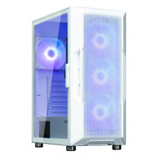 Компьютерный корпус ZALMAN I3 NEO ARGb WHITE, ATX, WHITE, FRONT MESH, WINDOW, 2x3.5", 3x2.5", 1xUSB2.0, 2xUSB3.0, FRONT 3x120mm ARGb, REAR 1x120mm ARGb