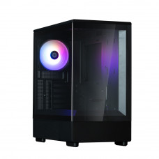 Компьютерный корпус ZALMAN P10, MATX, черный, WINDOW, 2x3.5", 3x2.5", 1xUSB TYPE-C, 1xUSB3.0, REAR 1x120mm ARGb