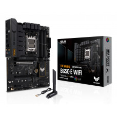 Материнская плата ASUS TUF GAMING B650-E WIFI, AM5, AMD B650, 4xDDR5, 4xSATA, 2xM.2, 1xPCI-E 4.0 x16, 2xPCI-E x1, 2xDP, 1xHDMI, 1x 2.5Gb LAN, 1xUSB-A 3.2 Gen 2, 2xUSB-A 3.2 Gen 1, 4xUSB-A 2.0, 1xUSB-C 3.2 Gen 2, 3x3.5 мм, 7.1, ATX