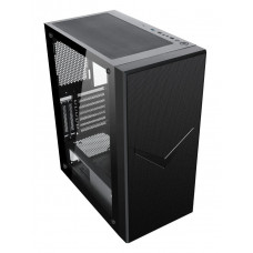 Компьютерный корпус Accord 3501 черный без БП ATX 2xUSB2.0 1xUSB3.0 1xUSB3.1 audio bott PSU