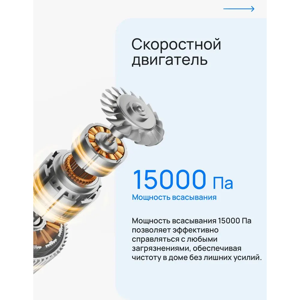 Вертикальный пылесос Xiaomi BHR8833EU