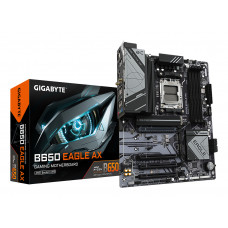 Материнская плата GIGABYTE B650 EAGLE AX, AM5, AMD B650, 4xDDR5, 4xSATA, 3xM.2, 1xPCI-E 4.0 x16, 3xPCI-E 3.0 x1, 1xHDMI, 1xDP, 1x 1Gb LAN, 2xUSB 3.2 Gen 2, 1xUSB 3.2 Gen 1, 6xUSB 2.0, 3x3.5 мм, 7.1, Standard-ATX