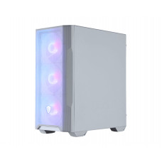 Компьютерный корпус MSI MAG FORGE M100R WHITE Mini-Tower, MATX, 1xUSB 3.0, 2xUSB 2.0, 4x120mm ARGb Fan, ARGb Control Board, Tempered Glass Window, Brown Box (932220)