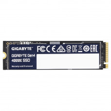 Накопитель SSD Gigabyte 4000E, 1Tb, PCIe 4.0 x4, M.2 2280, NVMe, R/W 4000/3900