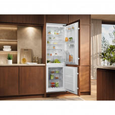 Встраиваемый холодильник Electrolux ENT6NE18S белый, 2-хкамерн., 195/62 л., морозилка снизу, No Frost