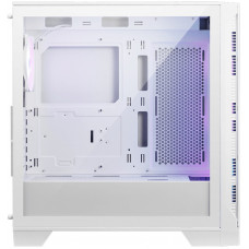 Компьютерный корпус MSI MAG Forge 320R Airflow белый без БП ATX 4x120mm 2xUSB3.0 audio bott PSU