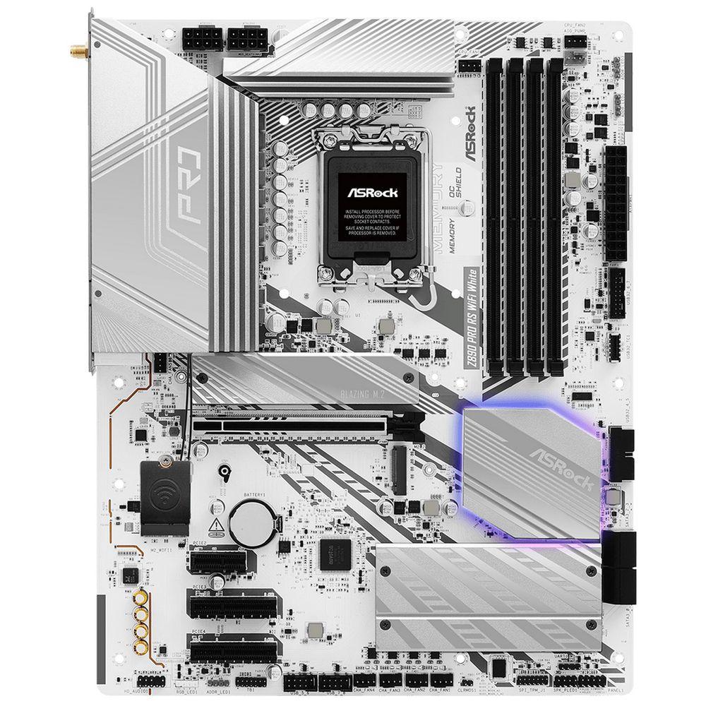 Материнская плата ASRock Z890 PRO RS WIFI WHITE