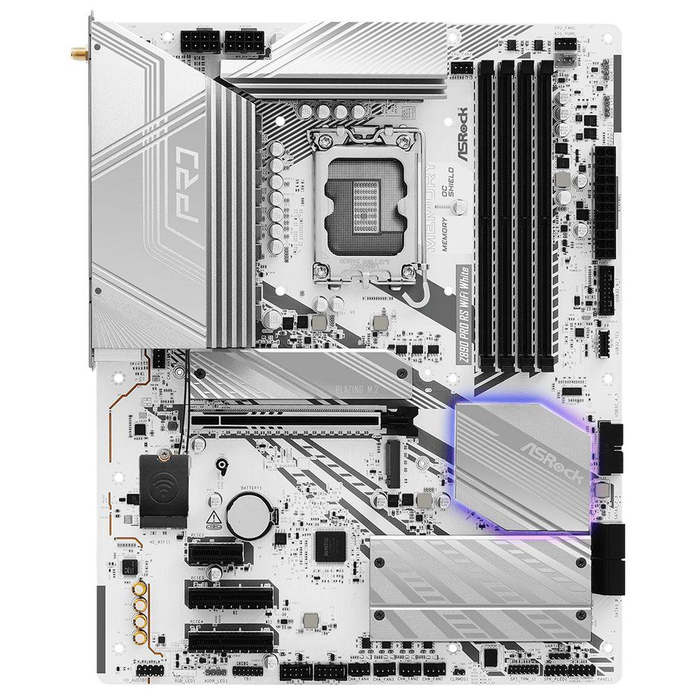 Материнская плата ASRock Z890 PRO RS WIFI WHITE