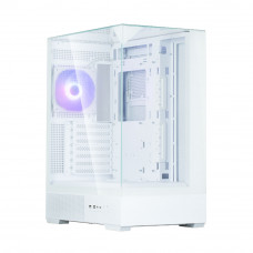 Компьютерный корпус ZALMAN P40 Prism, ATX, белый, WINDOW, 2x3.5", 3x2.5", 1xUSB TYPE-C, 2xUSB3.0, REAR 1x120mm ARGb