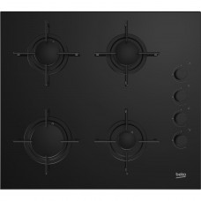 Встраиваемая газовая варочная поверхность Beko HILG 64120 S, черный