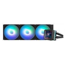Система охлаждения Zalman CPU Liquid Cooler 360mm, ARGb, LCD Display, black