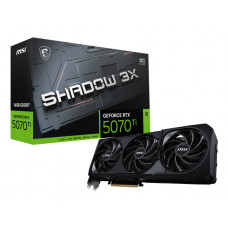 Видеокарта MSI PCIE16 RTX5070TI 16Gb RTX 5070 Ti 16G SHADOW 3X OC