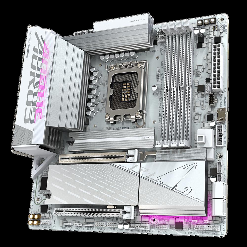 Материнская плата Gigabyte B860M AORUS ELITE WIFI6E ICE